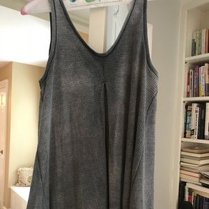 We the Free by Free people grey/blue waffle tank
